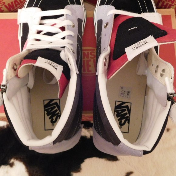 Vans Reissue Sk8-Hi Cap Black/Azalea Pink - Picture 4 of 8